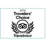 Tripadvisor Travelers' Choice award 2015