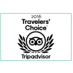Tripadvisor Travelers' Choice award 2016