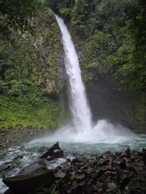 Waterfall hike and nature exploration.